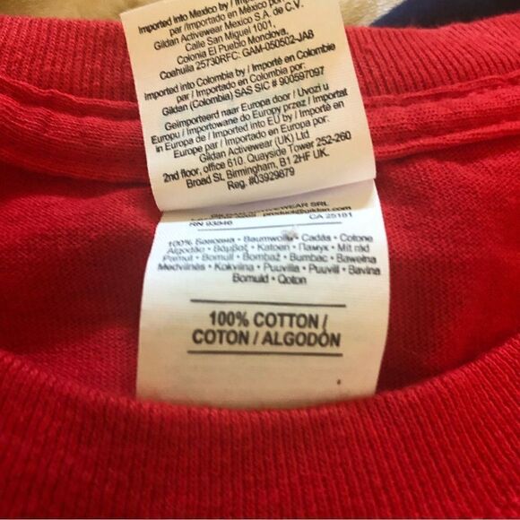 Disney Cruella Deville Red Cotton Short Sleeve T Shirt S - Picture 7 of 7